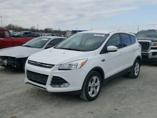 1FMCU0GX0DUB09699 - 2013 FORD ESCAPE SE WHITE photo 2