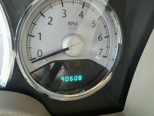 1A8HX58N38F114684 - 2008 CHRYSLER ASPEN LIMI BLACK photo 8