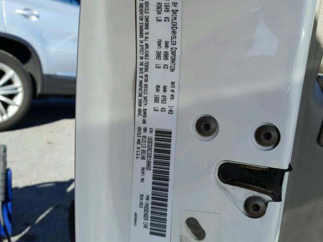 1B3ES26C33D180022 - 2003 DODGE NEON SE WHITE photo 10