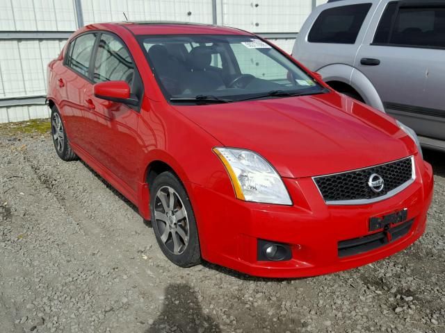 3N1AB6AP0CL718395 - 2012 NISSAN SENTRA 2.0 RED photo 1