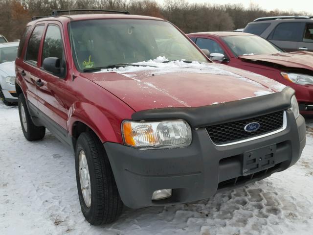 1FMYU931X3KB03303 - 2003 FORD ESCAPE XLT MAROON photo 1