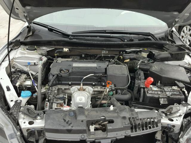 1HGCR2F30EA072299 - 2014 HONDA ACCORD LX SILVER photo 7