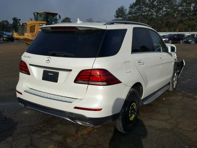 4JGDA5JB3GA638075 - 2016 MERCEDES-BENZ GLE 350 WHITE photo 4