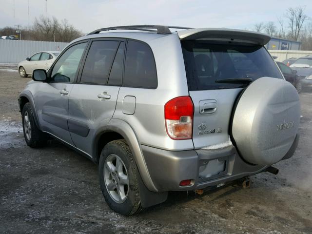 JTEHH20V710060325 - 2001 TOYOTA RAV4 SILVER photo 3