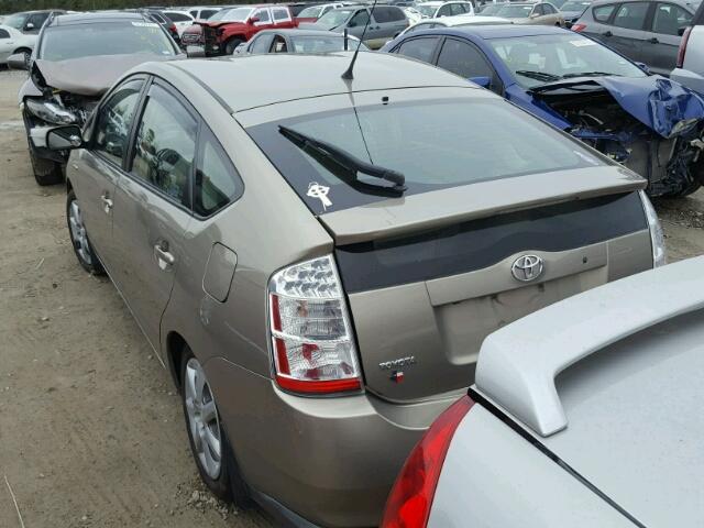 JTDKB20U987701575 - 2008 TOYOTA PRIUS GRAY photo 3