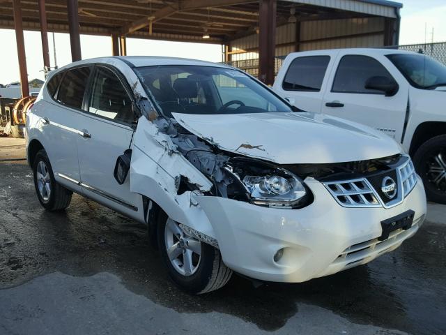 JN8AS5MT7DW025467 - 2013 NISSAN ROGUE S WHITE photo 1