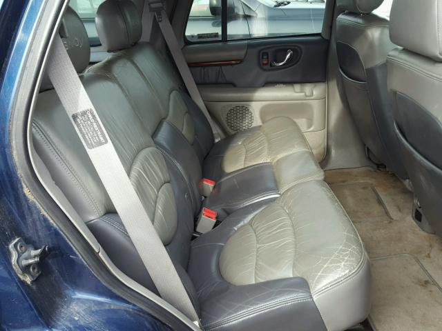 1GKDT13W7X2952334 - 1999 GMC ENVOY BLUE photo 6