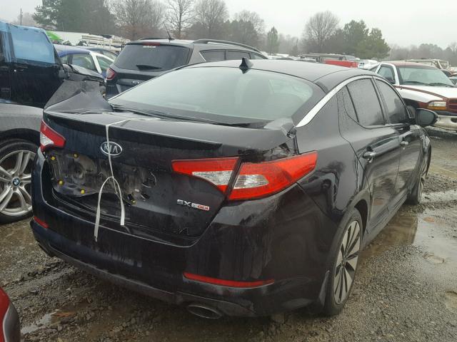 5XXGR4A63CG068245 - 2012 KIA OPTIMA SX BLACK photo 4