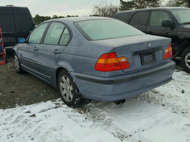 WBAEU33432PF68666 - 2002 BMW 325 XI BLUE photo 3
