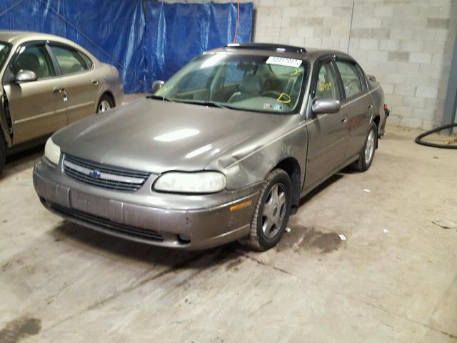 1G1NE52J016118308 - 2001 CHEVROLET MALIBU LS TAN photo 2