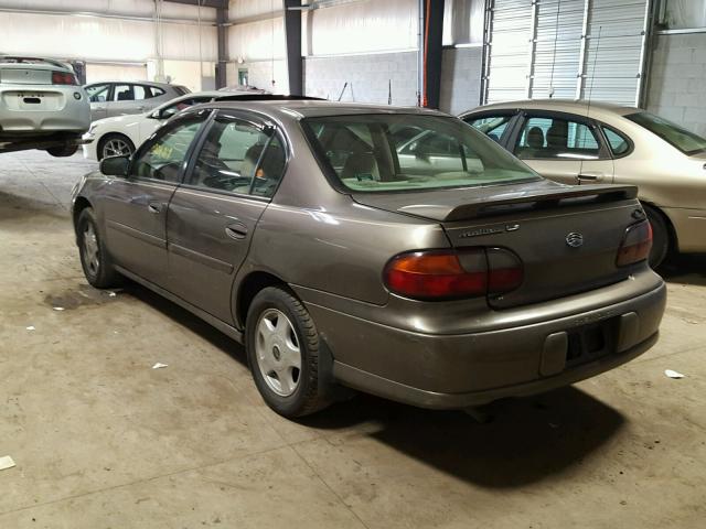 1G1NE52J016118308 - 2001 CHEVROLET MALIBU LS 棕色 照片 3