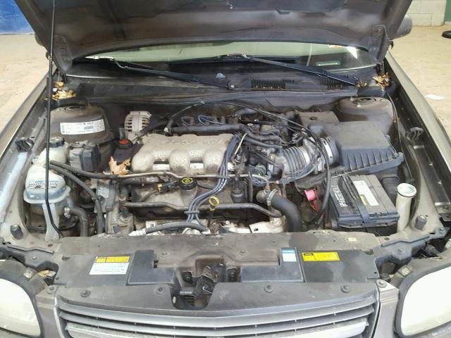 1G1NE52J016118308 - 2001 CHEVROLET MALIBU LS 棕色 照片 7