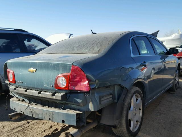 1G1ZJ57729F113567 - 2009 CHEVROLET MALIBU 2LT TURQUOISE photo 4