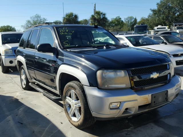 1GNDT13SX72213801 - 2007 CHEVROLET TRAILBLAZE BLACK photo 1