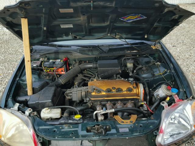 2HGEJ6618XH519066 - 1999 HONDA CIVIC BASE 绿色 照片 7