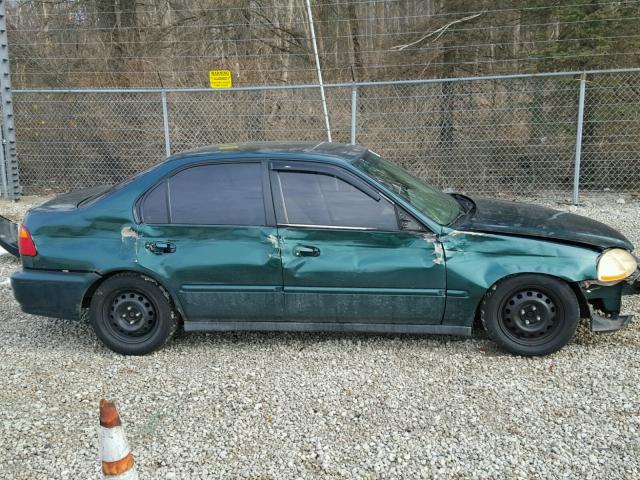 2HGEJ6618XH519066 - 1999 HONDA CIVIC BASE GREEN photo 9