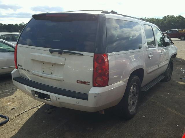 1GKFC16067J364947 - 2007 GMC YUKON XL C WHITE photo 4