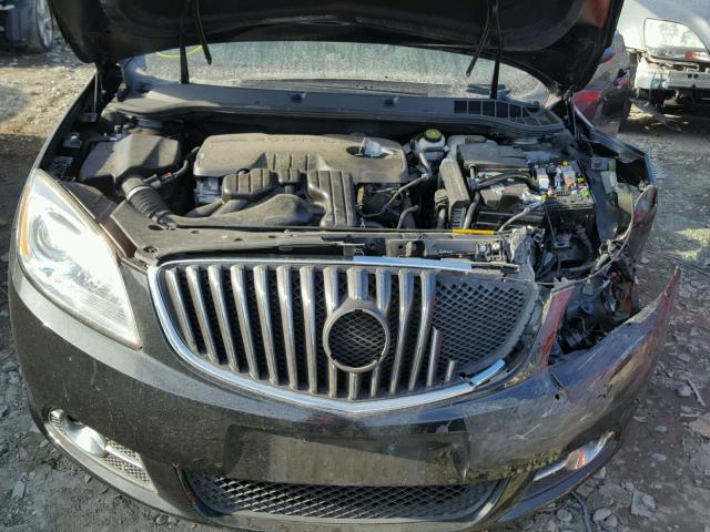 1G4PP5SK1D4207657 - 2013 BUICK VERANO BLACK photo 7