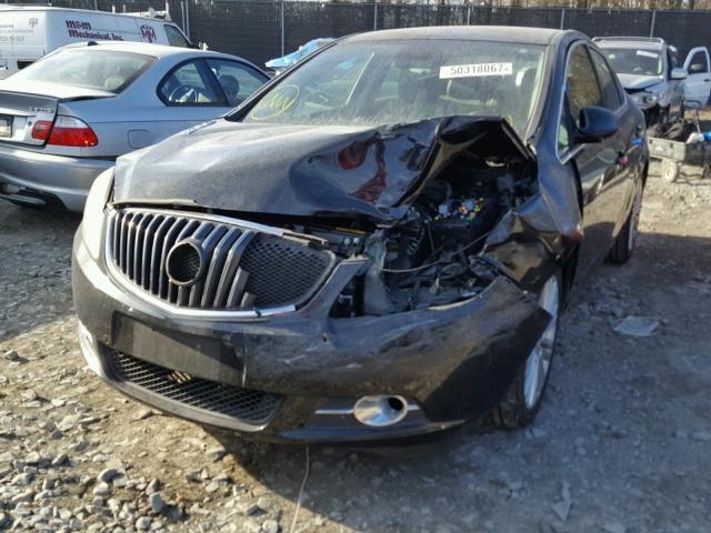 1G4PP5SK1D4207657 - 2013 BUICK VERANO BLACK photo 9