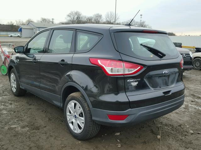 1FMCU0F74EUB91942 - 2014 FORD ESCAPE S BLACK photo 3