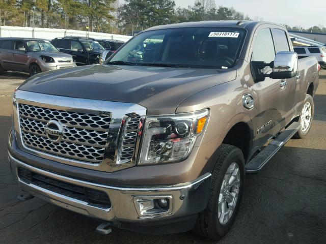 1N6BA1F21GN501607 - 2016 NISSAN TITAN XD S BROWN photo 2