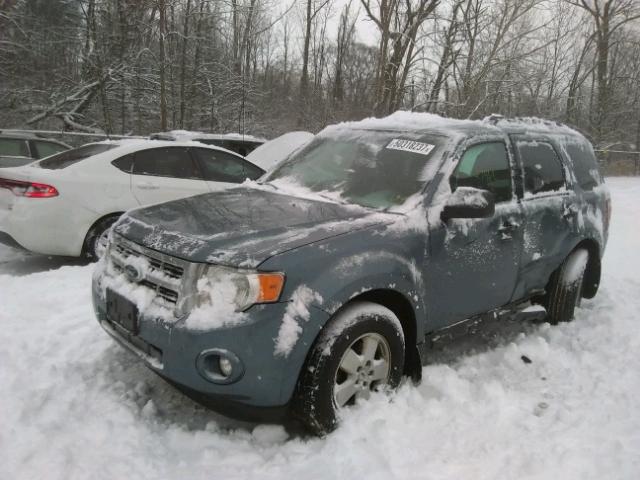 1FMCU0D71CKA73357 - 2012 FORD ESCAPE XLT BLUE photo 2