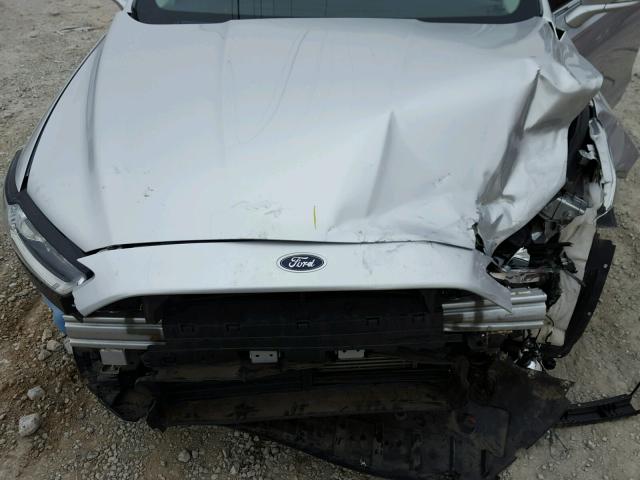 3FA6P0K91ER277481 - 2014 FORD FUSION TIT SILVER photo 7