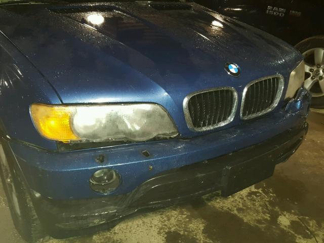 WBAFA53591LM67233 - 2001 BMW X5 3.0I BLUE photo 9