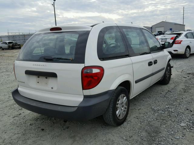 1D4GP25E86B725016 - 2006 DODGE CARAVAN SE WHITE photo 4