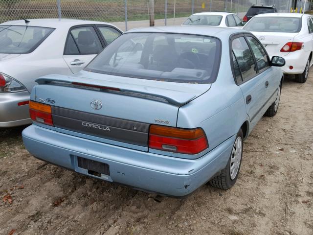 2T1AE09B6RC084810 - 1994 TOYOTA COROLLA LE BLUE photo 4