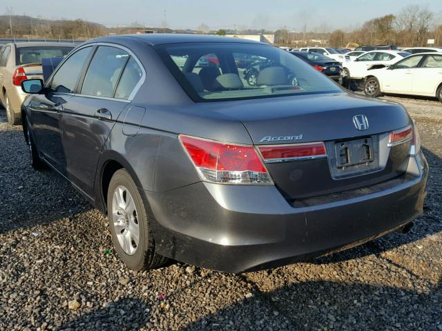 1HGCP2F44CA177407 - 2012 HONDA ACCORD LXP GRAY photo 3