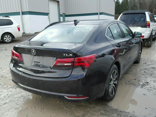 19UUB1F34FA008321 - 2015 ACURA TLX BLACK photo 4