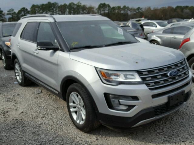 1FM5K7D84GGD25997 - 2016 FORD EXPLORER X SILVER photo 1