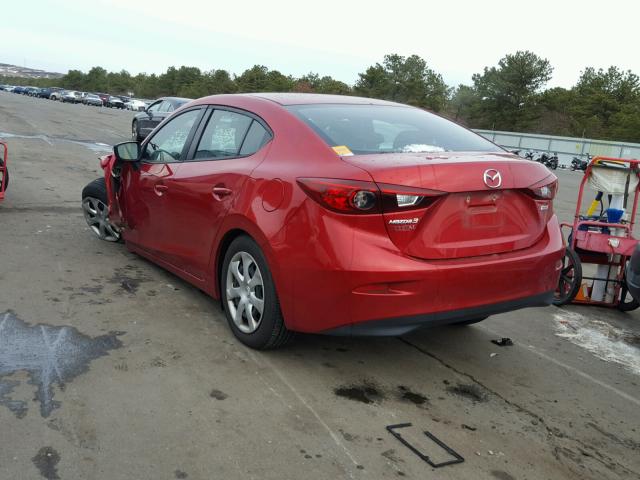 3MZBM1U76FM221180 - 2015 MAZDA 3 SPORT RED photo 3