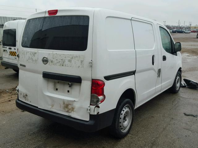 3N6CM0KN5EK700488 - 2014 NISSAN NV200 2.5S WHITE photo 4