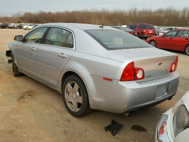 1G1ZJ57779F152378 - 2009 CHEVROLET MALIBU 2LT SILVER photo 3