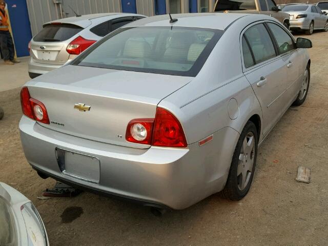 1G1ZJ57779F152378 - 2009 CHEVROLET MALIBU 2LT SILVER photo 4