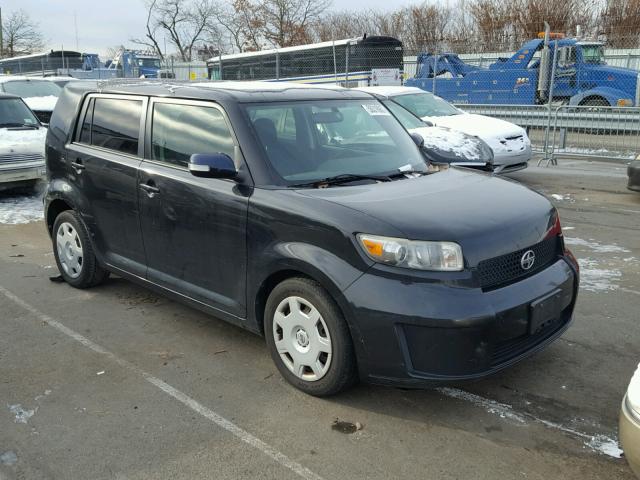 JTLKE50E081043931 - 2008 TOYOTA SCION XB 黑色 照片 1