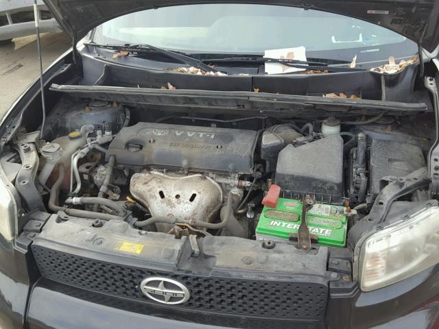 JTLKE50E081043931 - 2008 TOYOTA SCION XB 黑色 照片 7