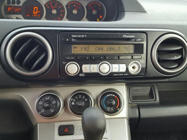 JTLKE50E081043931 - 2008 TOYOTA SCION XB 黑色 照片 9