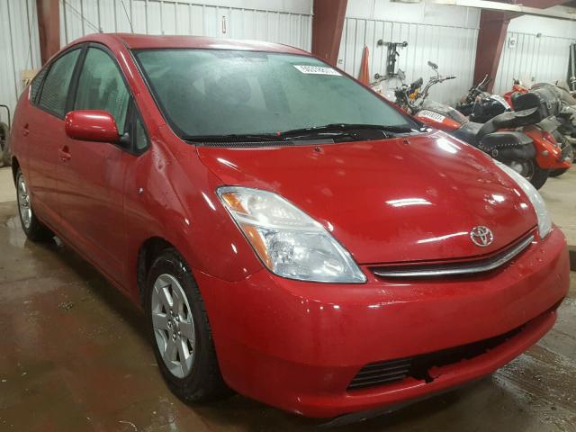 JTDKB20U263164956 - 2006 TOYOTA PRIUS RED photo 1