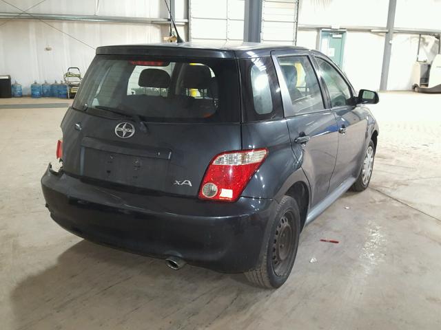 JTKKT624X65005830 - 2006 TOYOTA SCION XA GRAY photo 4