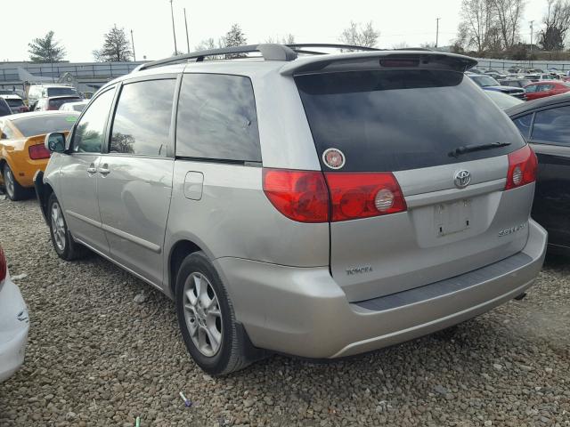 5TDZA22C66S516330 - 2006 TOYOTA SIENNA XLE SILVER photo 3