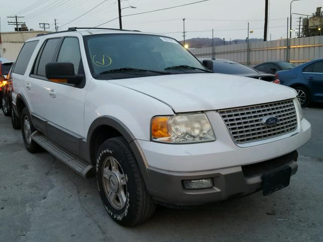 1FMRU17W73LB80166 - 2003 FORD EXPEDITION WHITE photo 1