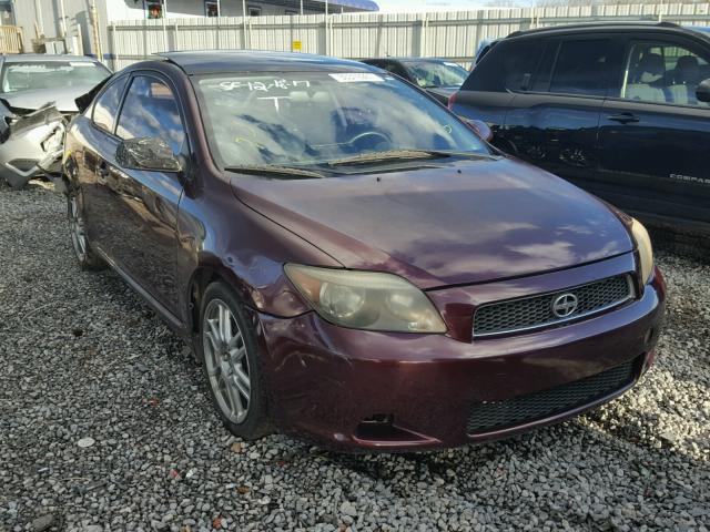 JTKDE177360126866 - 2006 TOYOTA SCION TC PURPLE photo 1