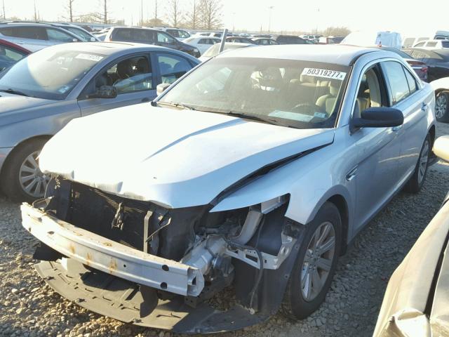 1FAHP2DW3BG109514 - 2011 FORD TAURUS SE SILVER photo 2