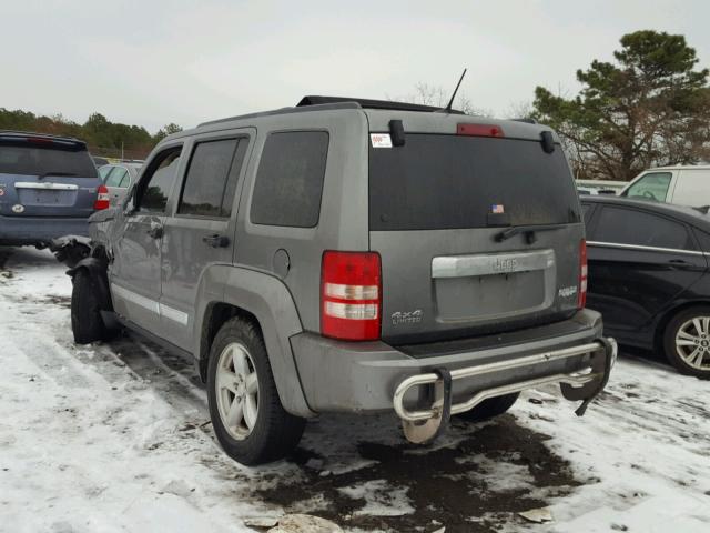 1C4PJMCK1CW117555 - 2012 JEEP LIBERTY LI GRAY photo 3