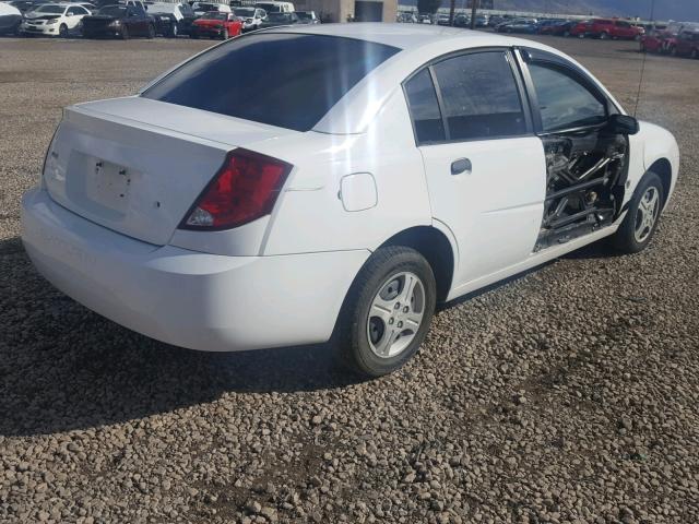 1G8AF52F74Z192868 - 2004 SATURN ION LEVEL WHITE photo 4