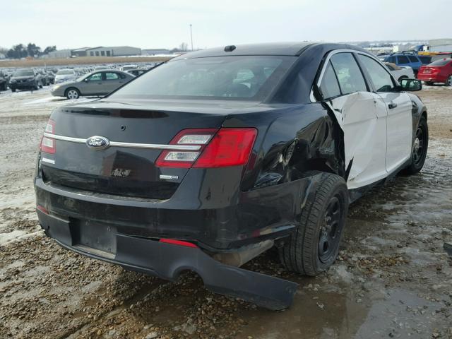 1FAHP2MK0EG154945 - 2014 FORD TAURUS POL BLACK photo 4