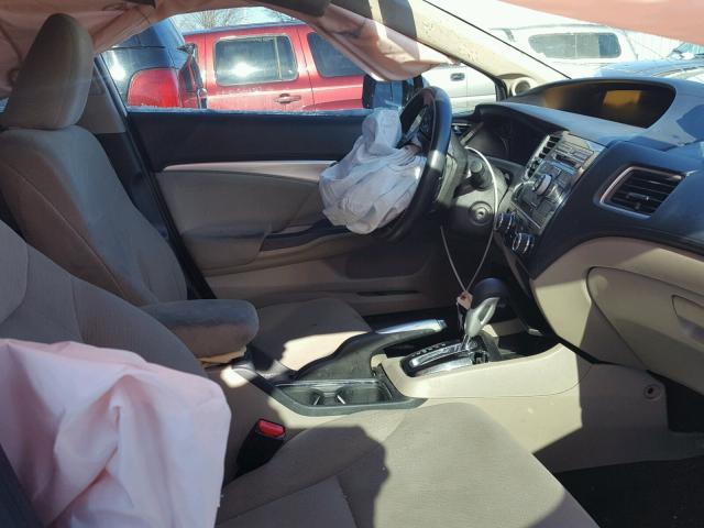 19XFB2F82DE067144 - 2013 HONDA CIVIC EX თეთრი ფოტო 5